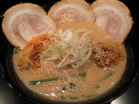 「チャーシュー豚骨味噌坦々麺」@麺幸房 G麺 北千住店の写真