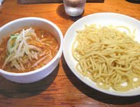 「味噌つけそば￥850」@中華そば すずらんの写真