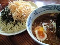 「ネギつけそば並300g870円」@麺屋こうきの写真