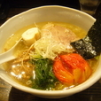塩らーめん（+焼きトマト+白味玉）