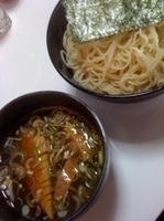 「鶏豚鯖鰯 細つけそば」@麺 風天の写真