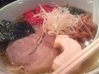 「塩ラーメン+焼きトマト」@RAMEN CiQUEの写真