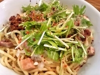 「まぜそば壱号（夜営業限定） ￥800」@麺 風天の写真