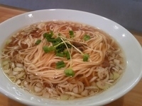 「かけそば（煮干醤油）」@麺 風天の写真