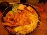 「味噌油そば」@ガガガ職堂 A short chainの写真