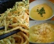 「つけそば（300g） 700円 + 〆のリゾット 50円 = 7」@麺 風天の写真