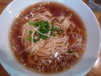 「かけそば（煮干醤油）（麺かため）（550円）」@麺 風天の写真