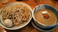 「つけ麺（中盛）+味玉」@愚直の写真