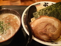 「みそつけ麺「太麺」（750円）」@らーめんぶぅ 東大宮店の写真