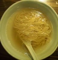 「雉の出汁のかけ塩ラーメン」@RAMEN CiQUEの写真