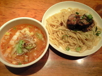 「味噌角煮つけそば」@中華そば すずらんの写真