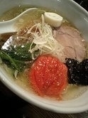 「塩ラーメン+焼きトマト ￥850」@RAMEN CiQUEの写真