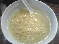 「雉出汁のかけ塩ラーメン（大盛り）」@RAMEN CiQUEの写真