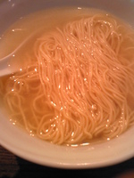 「雉出汁のかけ塩ラーメン（大盛サービス）（800円）」@RAMEN CiQUEの写真