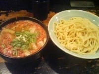 「えび味噌つけ麺+チャーシュー山盛り」@ガガガ職堂 A short chainの写真