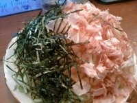 「もりそば中盛+ざる花かつお」@麺屋こうきの写真