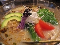 「香草とヨーグルトの冷製スープ麺」@RAMEN CiQUEの写真