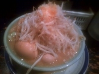 「味玉濃味噌ラーメン 中盛り」@ガガガ職堂 A short chainの写真