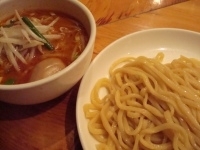 「味噌たまごつけ麺」@中華そば すずらんの写真