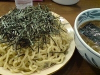 「もりそば 中盛 ざる（きざみ海苔）トッピング」@麺屋こうきの写真