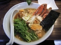 「わたり蟹とあん肝のらーめん 大盛 （期間限定・1日昼夜各5食）」@RAMEN CiQUEの写真