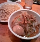 「味噌野菜つけそば」@中華そば すずらんの写真