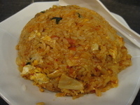 「キムチチャーハン￥700」@定食とラーメンの店 がらがら 加須店の写真