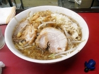「ラーメン（ニンニク・カラメ）」@ラーメン荘 おもしろい方への写真