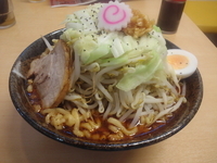 「辛ごじめん 大盛り 5辛」@中華そば・特製もりそば 満帆 伊勢崎店の写真