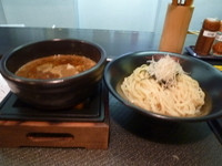 「海老辛つけ麺」@真麺流 八双の写真