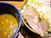 「つけめん［ニンニク］【プレオープン価格:500円】」@ラーメン燈郎の写真