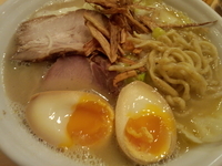 「タンメン（夜限定）+味玉」@饗 くろ㐂の写真