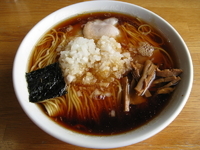 「ラーメン 特大 玉ねぎ増し」@みんみんラーメンの写真