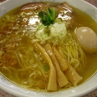 「塩ネギラーメン750円+味玉」@ラー麺専門店 こしがやの写真