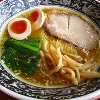 「味玉ラーメン（塩）800円」@中村屋@WeST PArK CaFE レイクタウンアウトレットの写真