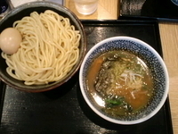 「濃厚魚介つけ麺（中盛）+味玉」@麺屋 一燈の写真