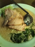 「チャーシューメン（小）￥750（+ネギ丼￥250）」@ニューラーメンショップ主水の写真