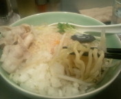 「あえめん（白）700円」@らーめん 七琉門の写真