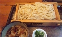 「肉汁うどん大盛り」@うちたて家の写真