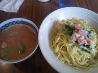 「【7月限定】トマトつけ麺(中盛り) ￥850」@中華そば 伝堂の写真