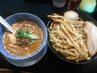 「辛味噌坦々つけ麺(限定)」@麺堂 稲葉の写真