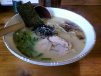 「鶏そば（太麺）」@鶏そばや 竜神洞の写真