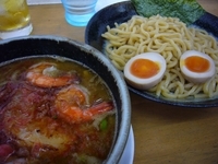 「海老つけ麺（1050円）」@MENYA 食い味の道有楽の写真