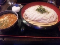 「ざる坦々950円(夜限定　１７：３０から　)」@情熱うどん 讃州の写真