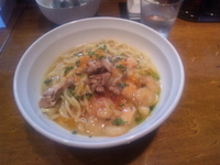 「海の幸の洋風まぜそば」@はりけんラーメンの写真
