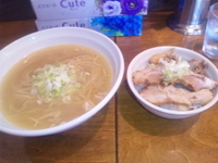 「素らーめん　塩」@はりけんラーメンの写真