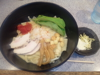 「鶏和えそば　限定（800円）」@麺や 武蒼の写真