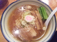 「中華そば並」@銀座 朧月の写真