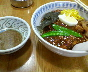 「マージャンラーメン（汁なし（メニュー無）） 600円」@湖南飯店の写真