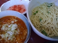 「肉つけそば（7/1～7/20限定） 850円」@拉麺工房 暁の写真